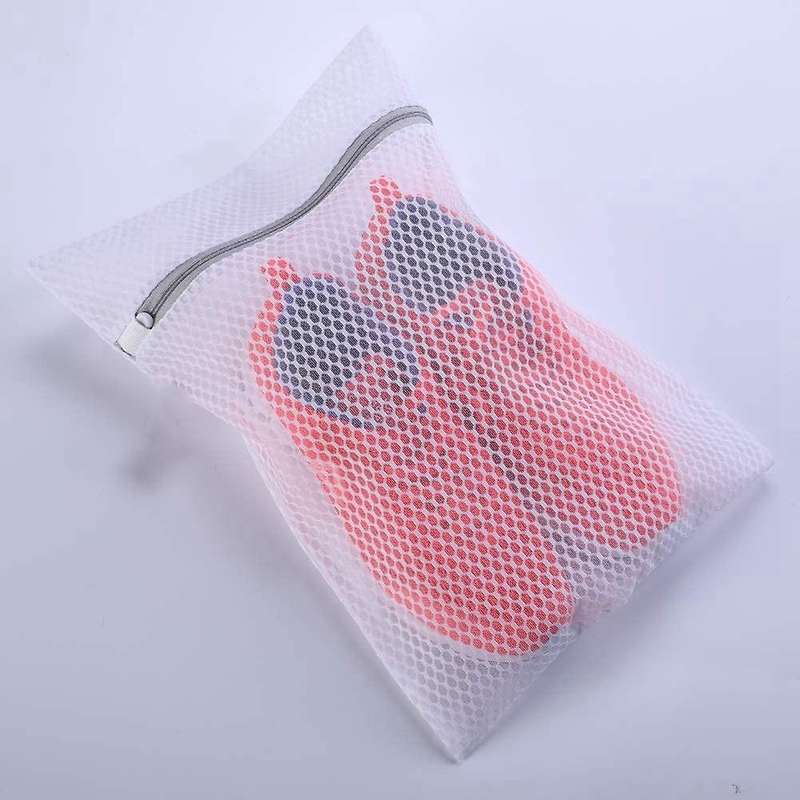 5Pcs Heavy Duty Mesh Wash Laundry Bag Net Fabric Durable and Reusable Wash Bag,Travel Storage Bag
