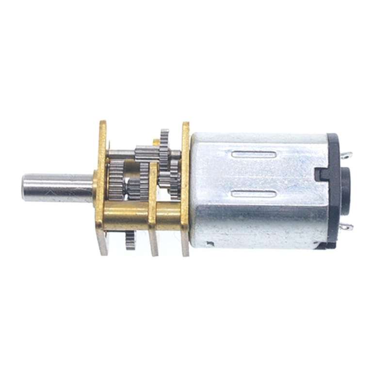 5PCS GA12-N20 MiNI Metal Gear Motor DC 3V Gear Wheel Gear Motors 15RPM
