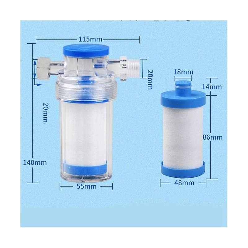 5pcs Household to Impurity Rust Sediment Washing Machine Water Heater Shower Water Filter Front Tap