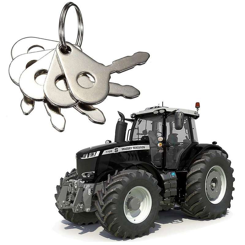 5pcs Ignition Switch Keys for Lucas Agricultural Heavy Equipment Various Diggers Plant 35670