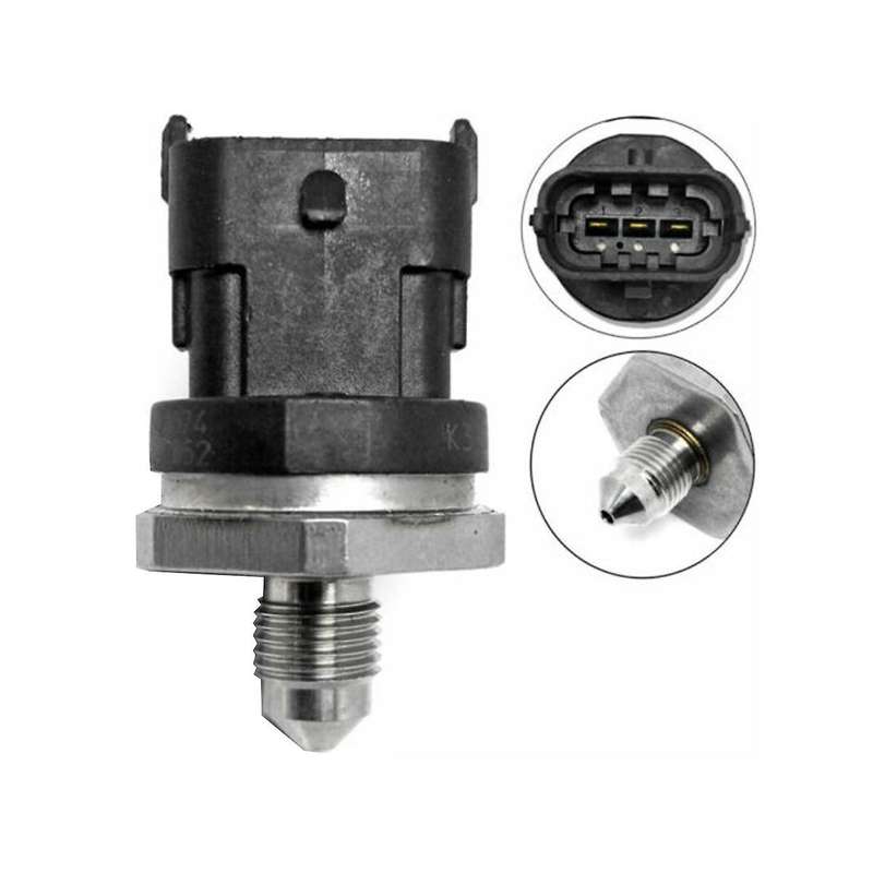 5pcs L80718211 Fuel Rail Pressure Sensor 0261545074 for -7 2007-2009 L807-18-21112598948 0261545006