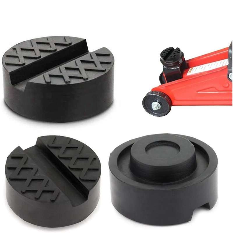 5pcs Jack Rubber Pad Frame Protector Adapter Rubber Pad Welding Side Lifting Disk Spacer for