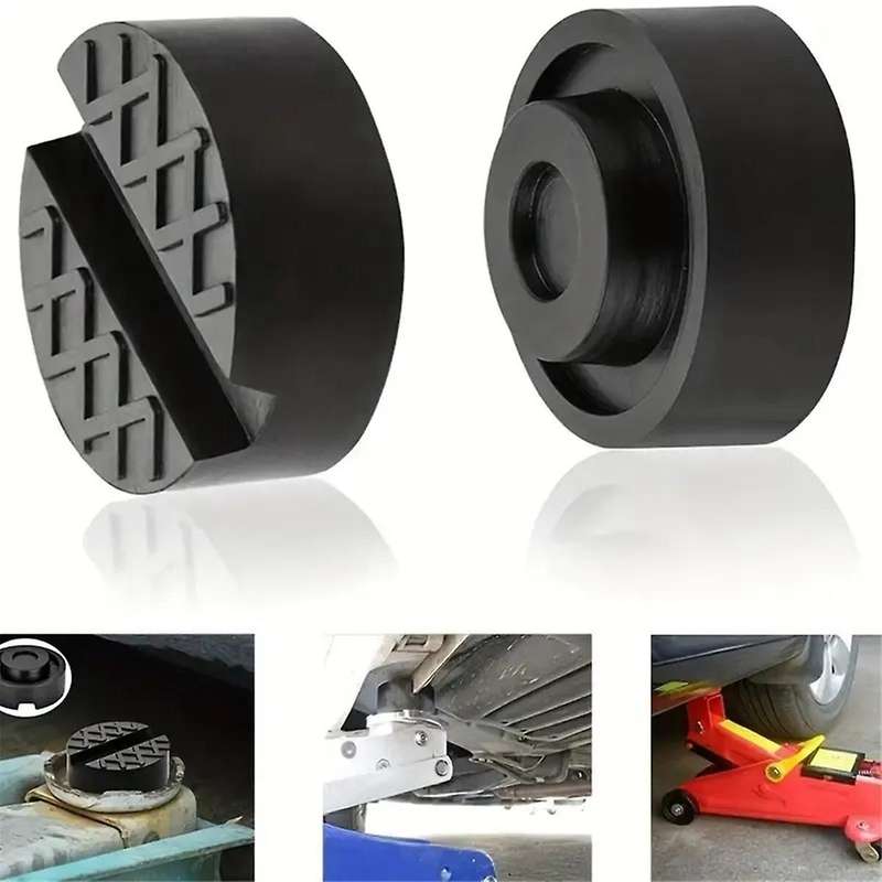 5pcs Jack Rubber Pad Frame Protector Adapter Rubber Pad Welding Side Lifting Disk Spacer for