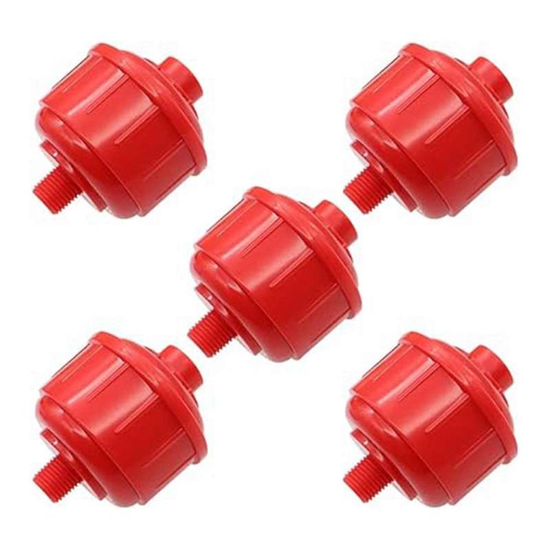 5pcs Pneumatic Oil Mist Filters, Water-isolating Filter Balls At The Rear Of The Water Filter, And