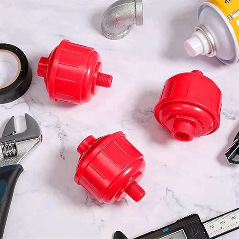 5pcs Pneumatic Oil Mist Filters, Water-isolating Filter Balls At The Rear Of The Water Filter, And