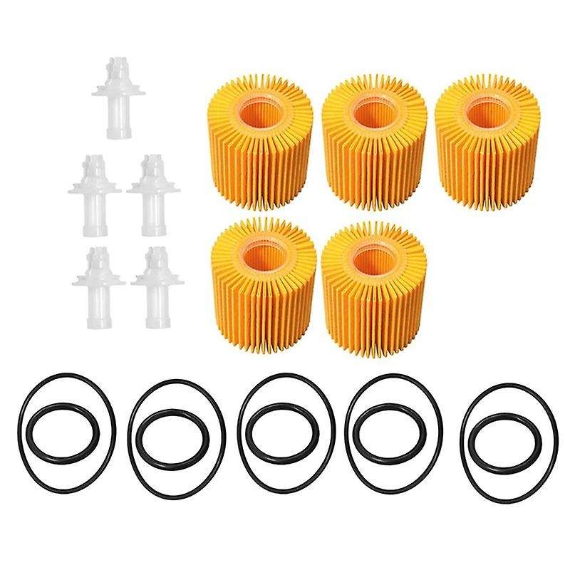 5PCS Oil Filters Kit 04152-YZZA1 for