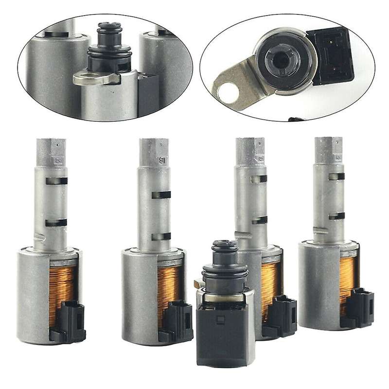 5pcs Re0f11a Jf015e Cvt Transmission Solenoid Gearbox Kit for Sentra Spark Swift 2012-2015