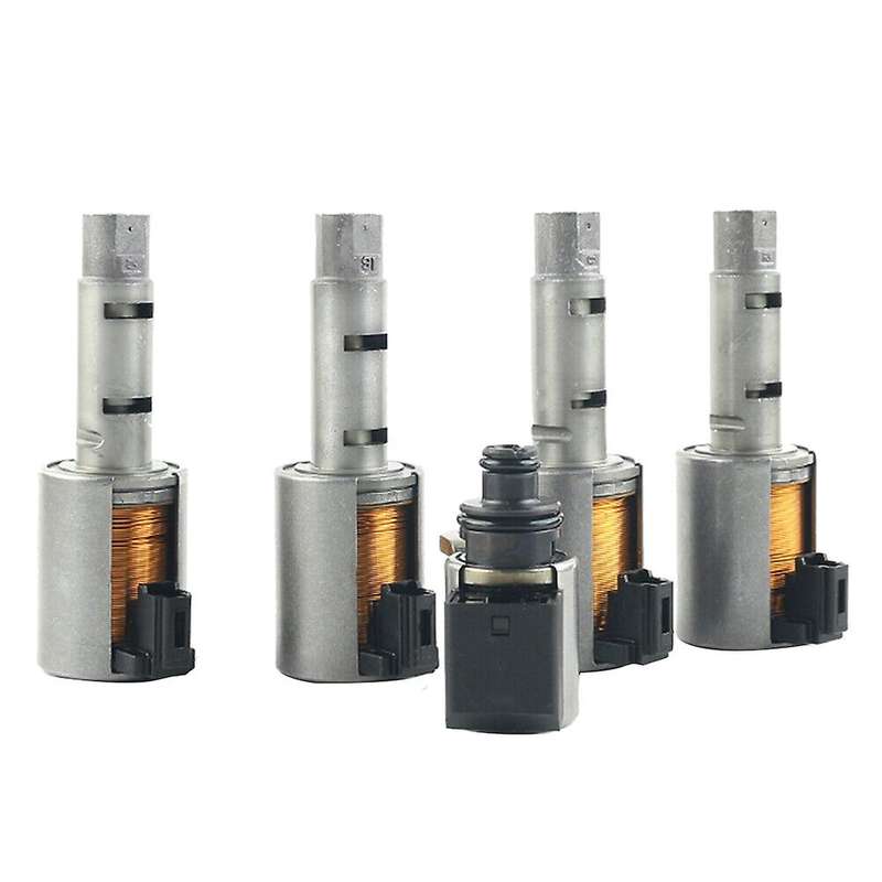 5pcs Re0f11a Jf015e Cvt Transmission Solenoid Gearbox Kit for Sentra Spark Swift 2012-2015