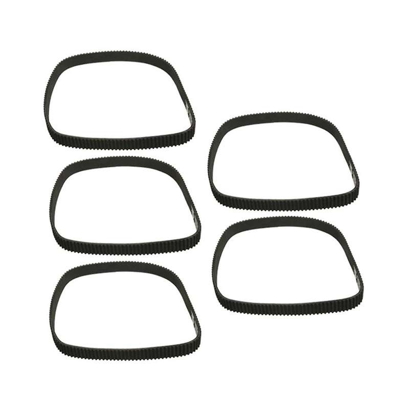 5pcs Replacement Parts -420-12 Black Rubber Drive Belt Round Belt Cord Loop Electric Bicycle Electr