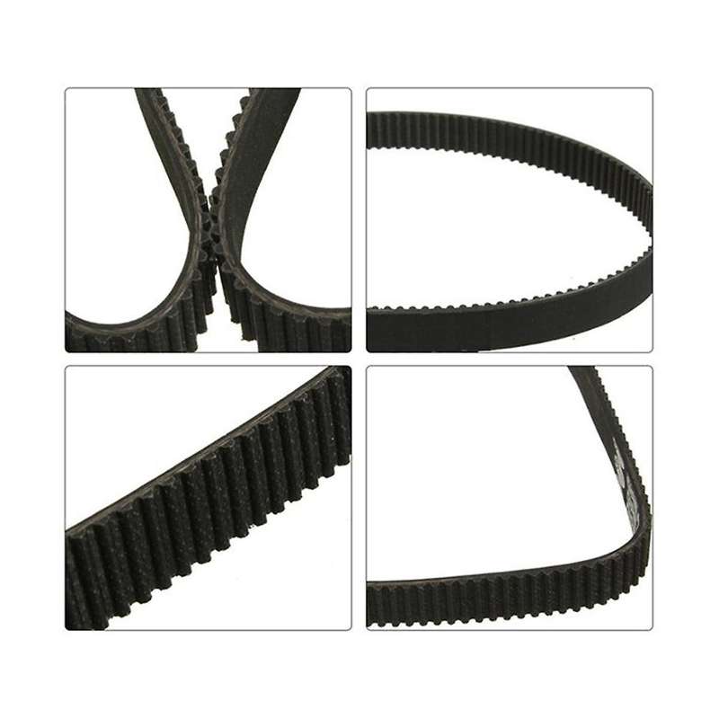 5pcs Replacement Parts -420-12 Black Rubber Drive Belt Round Belt Cord Loop Electric Bicycle Electr