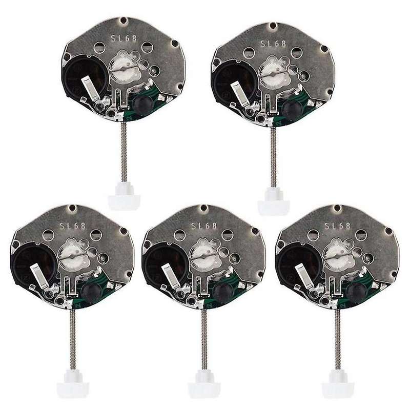 5Pcs SL68 Quartz Watch Movement Replacement Compatible Watchmaker Repairing Tool Accessory High Qual