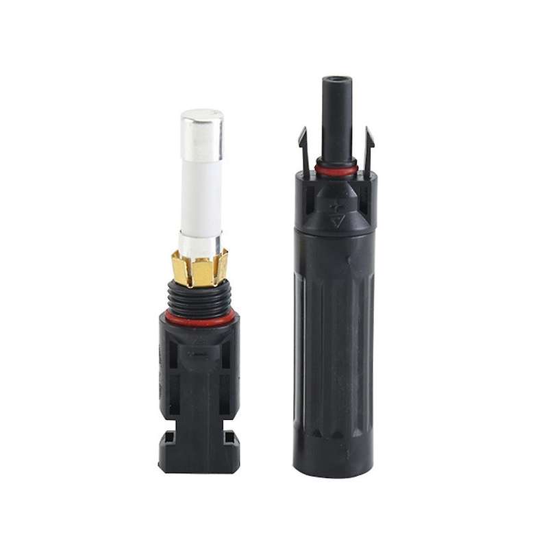 5pcs Solar Fuse Holder Connector Waterproof 1000v In-line Fuse Holder 20a Male and Female Connector