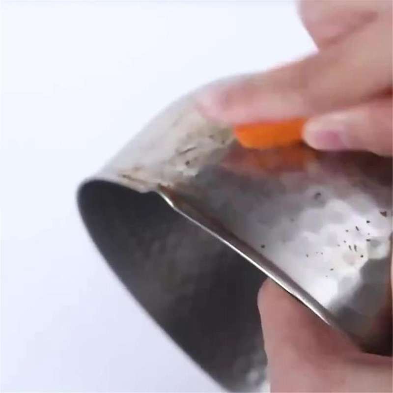 5PCS Stainless Steel Decontamination Eraser,Stainless Steel Stain Remover Eraser,Rust Cleaning Erase