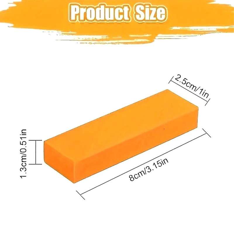 5PCS Stainless Steel Decontamination Eraser,Stainless Steel Stain Remover Eraser,Rust Cleaning Erase