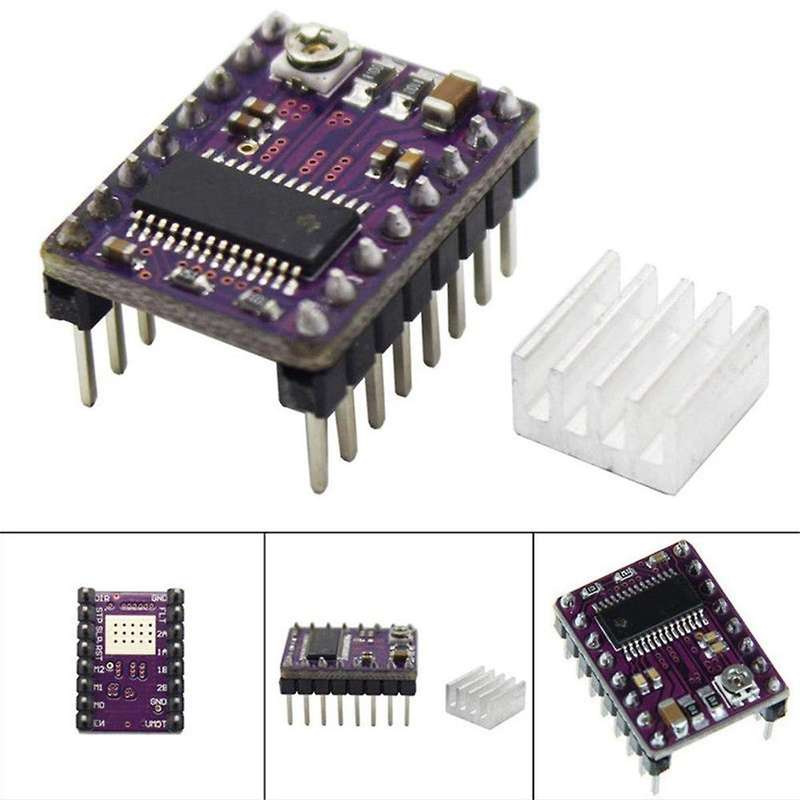 5Pcs Stepper Motor Driver Board StepStick DRV8825 Stepping Driver Controller Step Engine Module Radi