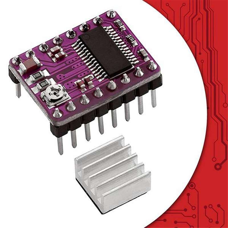 5Pcs Stepper Motor Driver Board StepStick DRV8825 Stepping Driver Controller Step Engine Module Radi
