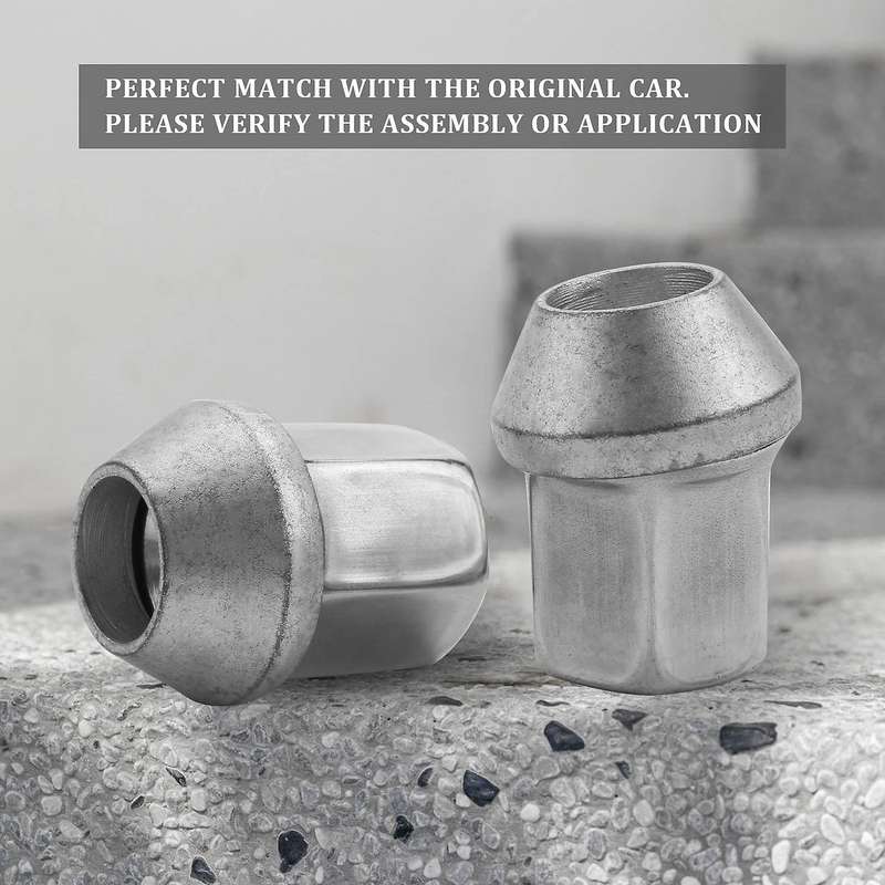 5Pcs Wheel Lug Bolt Stud Nut LR001381 Compatible FREELANDER 2 / RANGE ROVER