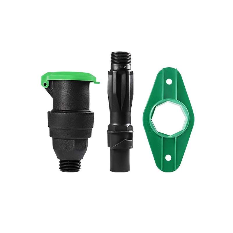 5pcs/lot 1 Inch Plastic Quick Water Intake Valve Garden Lawn Irrigation Dn25 Male Thread Rapid Water