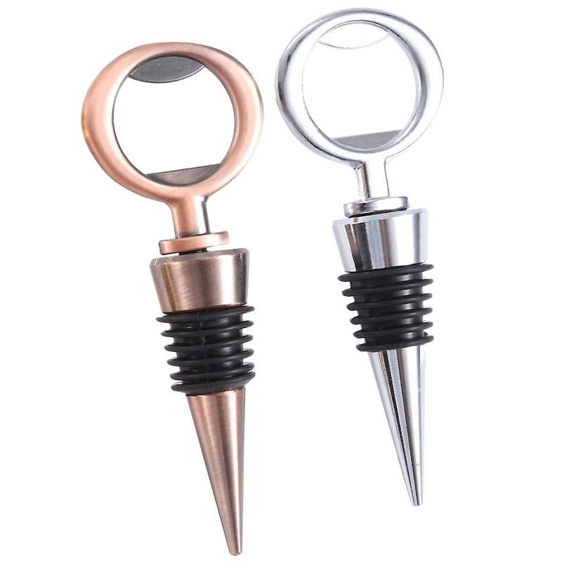 5PCS Wine Stopper Bottle Reusable Wine Bottle Stopper Bottle Opener Wine Stoppers Bottle Stopper Ins