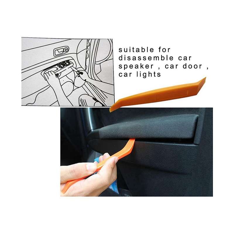 5-piece Removal Tool Kit Plastic Pry Bar Door Panel Removal and Modification Interior Screwdriver M