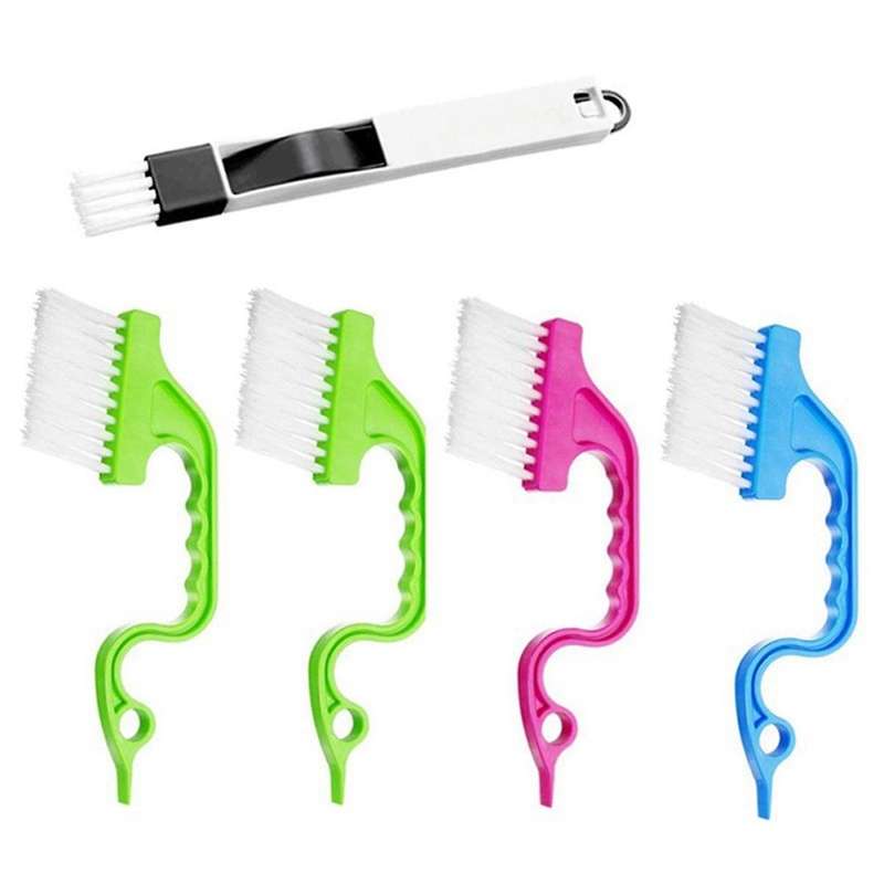 5-Piece Hand- Space Cleaning Tool Window Cleaning Brush Dust Disk Cleaning Brush, Cleaning Brush Too