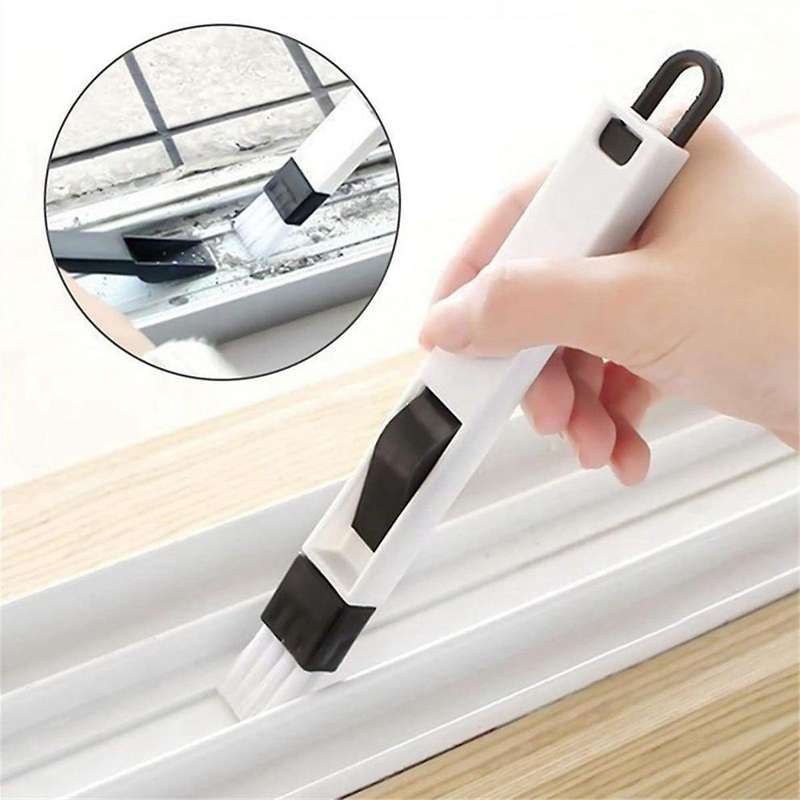 5-Piece Hand- Space Cleaning Tool Window Cleaning Brush Dust Disk Cleaning Brush, Cleaning Brush Too