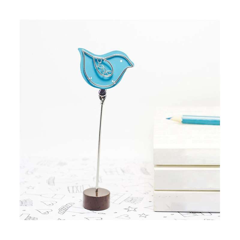 5-piece Set Of Memo Clip Metal Desktop Photo Clip Business Card Clip Note Clip for Table Decoration