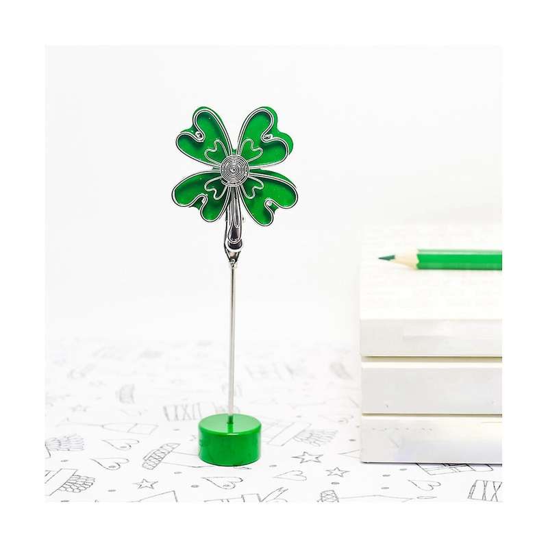 5-piece Set Of Memo Clip Metal Desktop Photo Clip Business Card Clip Note Clip for Table Decoration