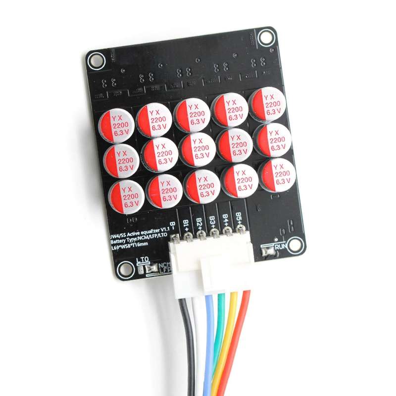 5s Active Equalizer Balancer Lifepo4 / / Lto Battery Energy Equalization Capacitor Bms Board
