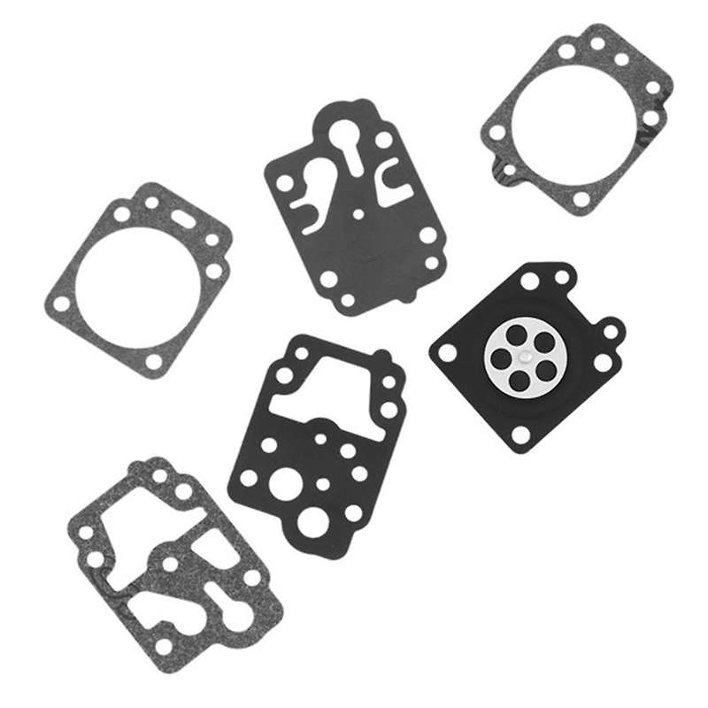 5Sets Carburetor Repair Rebuild Gasket Needle Kit Compatible Walbro K20-WYJ