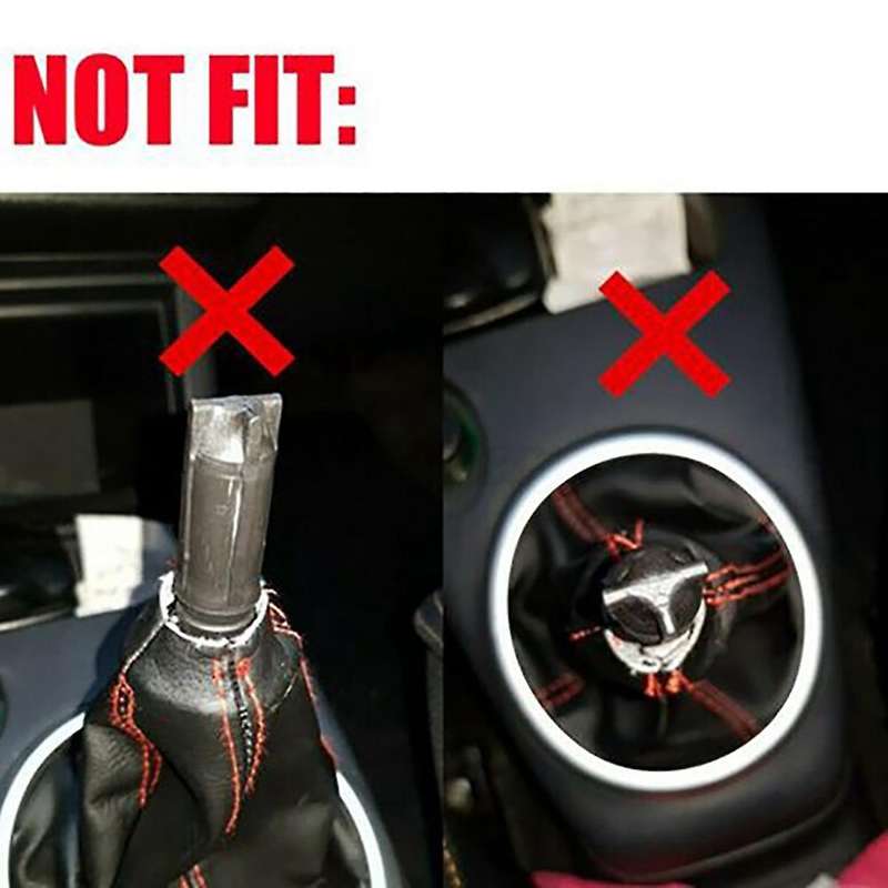 5-Speed Car Shift Knob Cover Central Control Head with Dust Cover for Swift 2005-2010 SX4 2007-2013