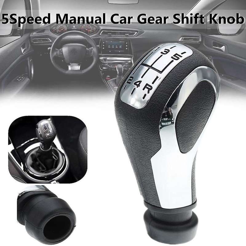 5-Speed Gear Shift Knob Lever Shifter Handle Stick for 106 206 306 307 309 405 406 407 508 C2 C5 B