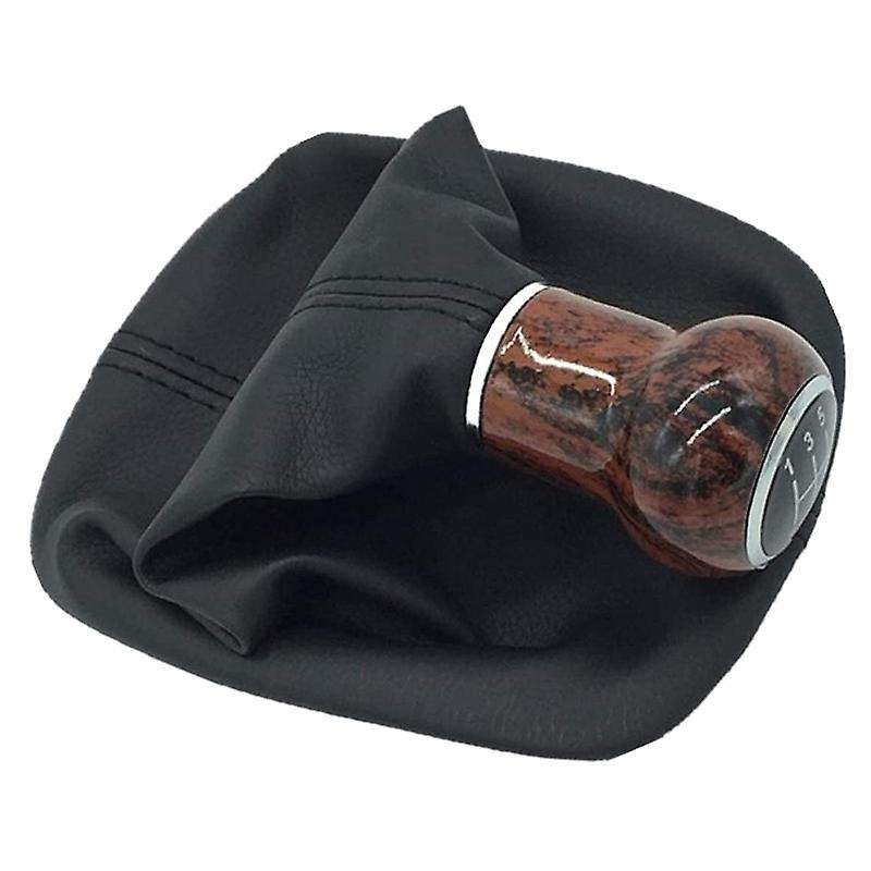5-Speed Manual Gear Shift Knob Shifter Lever Gaiter Boot for B5 1998 1999 2000 2001 2002 2003 2004