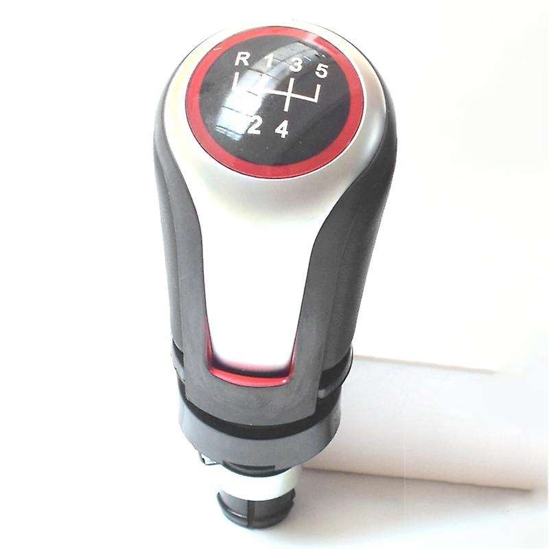 5-Speed Manual Gear Shift Knob Shifter Lever Gaiter Boot for Golf 5 6 Mk5
