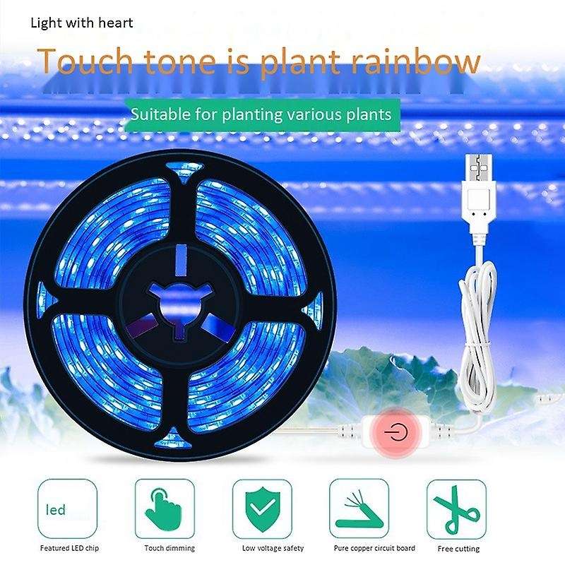5V 1M Plant Grow Lamp Led Full Spectrum Growth Light Bulbs Seedling Flower Phyto Lamp for Indoor Hyd