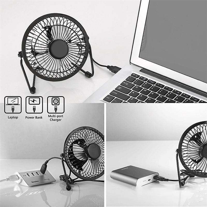 5w 5v Solar Panel Powered Fan, Mini Portable Ventilation Cooling Fan 4-inch Usb Portable Fan for Cam