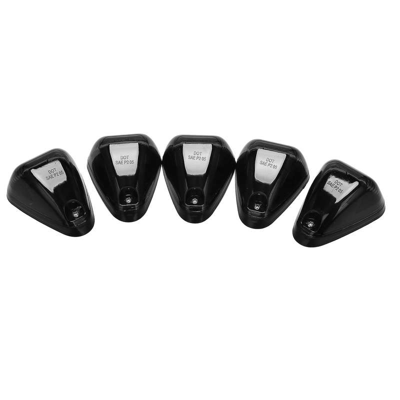 5X Cab Roof Top Marker Running Car Lights Set Lamp Lens Bulbs Signal for Truck SUV Yellow light