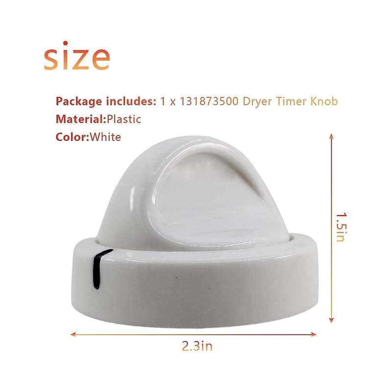 5x 131873500 Dryer Timer Knob Switch Replace 134042600, Ps418921, Ap2107778, 131947300, We01x10082
