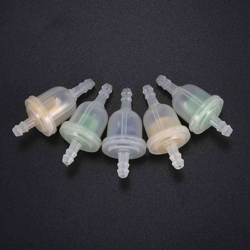 5x Plastic Fuel Filter 3mm I/d X 5.5mm O/d for Mini Dirt Moto Bikes Random Color