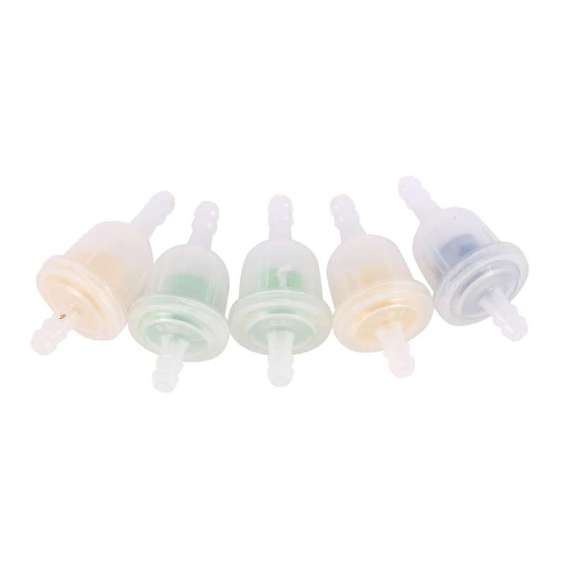 5x Plastic Fuel Filter 3mm I/d X 5.5mm O/d for Mini Dirt Moto Bikes Random Color