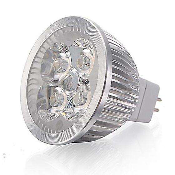 5x Mr16 4w 4 Led Day White Energy Saving Spotlight Light Lamp Bulb 12v White Light