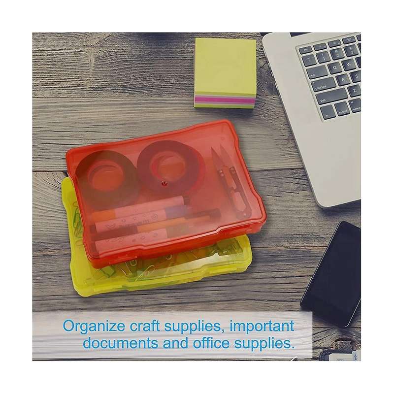 5x7 Inch Photo Storage Box Photo Organizer Picture Storage Containers Multicolor Plastic Photo Craf