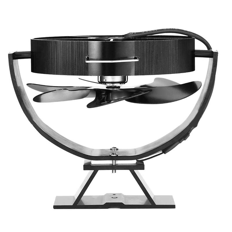 6 Blades Heat Powered Stove Fan 360 Rotating Fireplace Fan Log Wood Burner Eco-fan Quiet Stove Fan E
