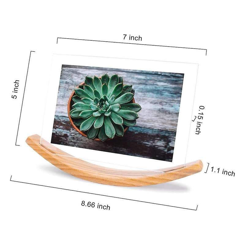 5X7 Rectangular Picture Frames Landscape Picture Frame, Wooden Photo Frames with Solid Wood & Framel