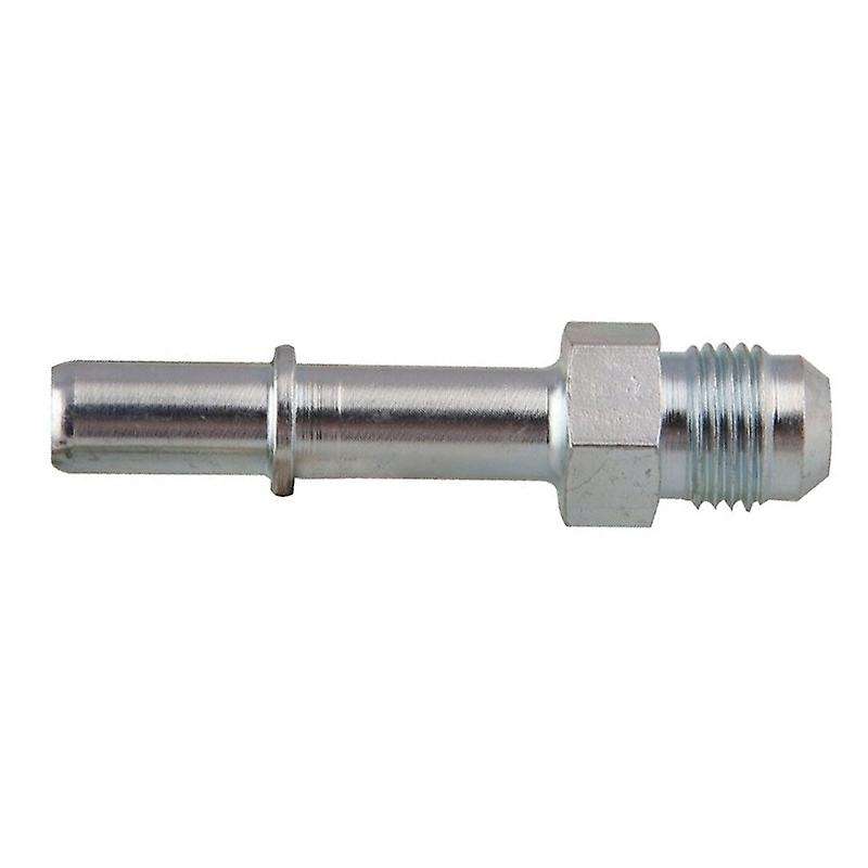 6 an Male to 3/8 Inch Fuel Fitting SAE Push on Quick Disconnect 640940 Silver EFI