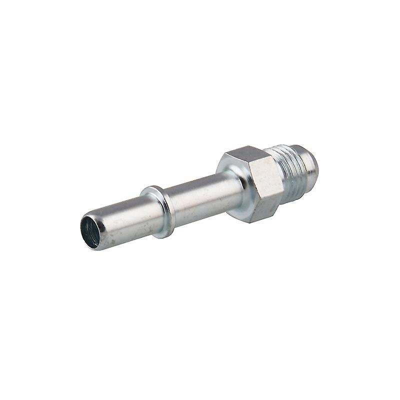 6 an Male to 3/8 Inch Fuel Fitting SAE Push on Quick Disconnect 640940 Silver EFI