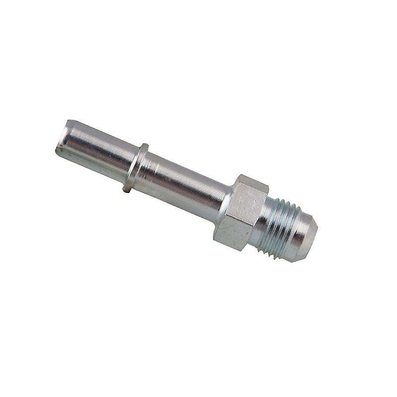 6 an Male to 3/8 Inch Fuel Fitting SAE Push on Quick Disconnect 640940 Silver EFI