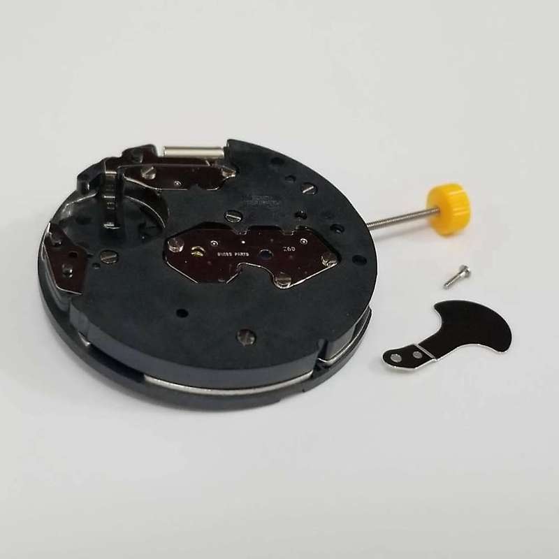 6 Hands Single Calendar Date At 4 O'Clock Quartz Replacement Movement for Z60 Watch Spare Parts wit