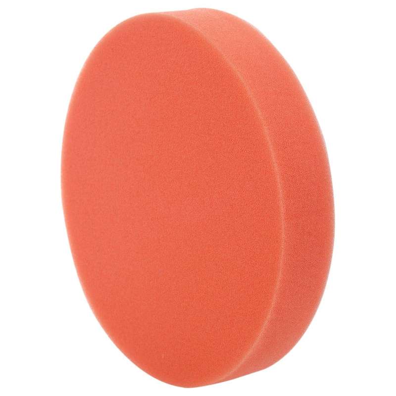 6 Inch 150mm Soft Flat Sponge Buffer Polishing Pad Kit for Auto Car Polisher Color:orange