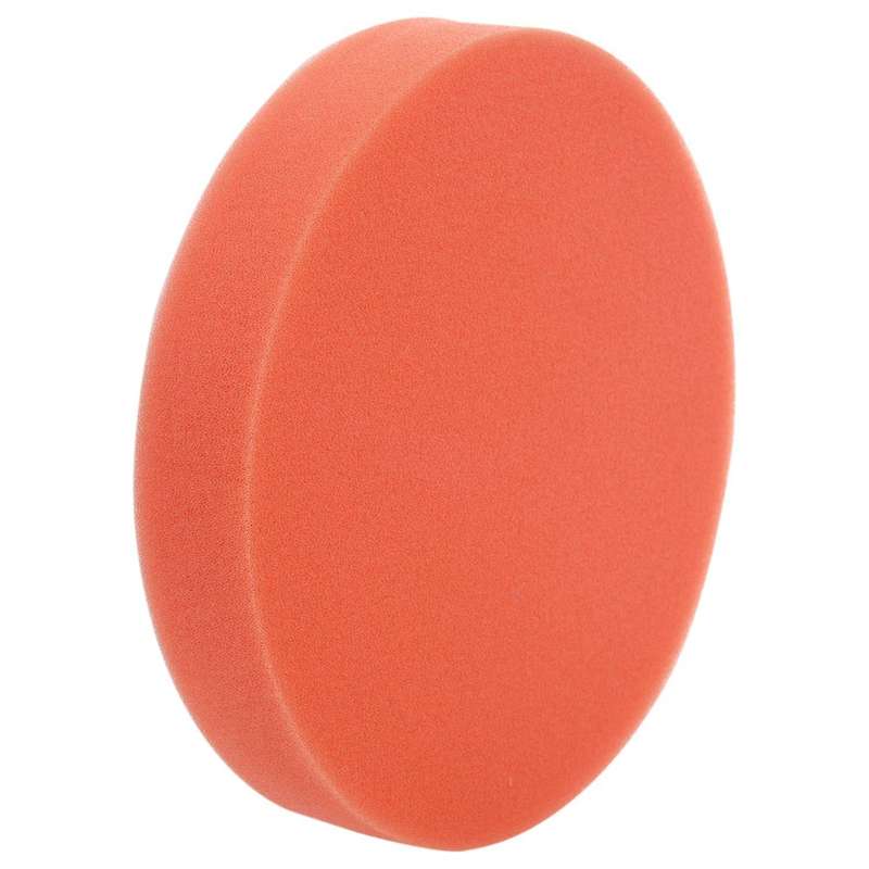 6 Inch 150mm Soft Flat Sponge Buffer Polishing Pad Kit for Auto Car Polisher Color:orange